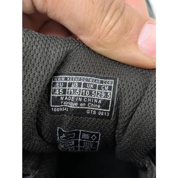 KEEN Marshall Mid Mens Size 11.5 Gray Orange Hiking Waterproof Boots Shoes - Picture 8 of 8